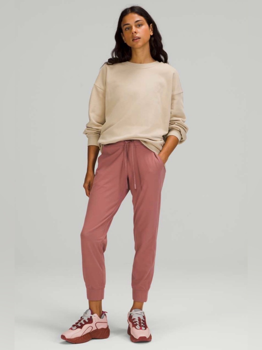 Lululemon Stretch High-Rise Jogger Spiced Cherry Size 2